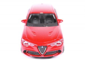 Alfa Romeo Stelvio Die Cast Model - 1:43 Scale - Red - Streets of Fire Series Alfa Romeo Stelvio Die Cast Model - 1:43 Scale - Red - Streets of Fire Series
